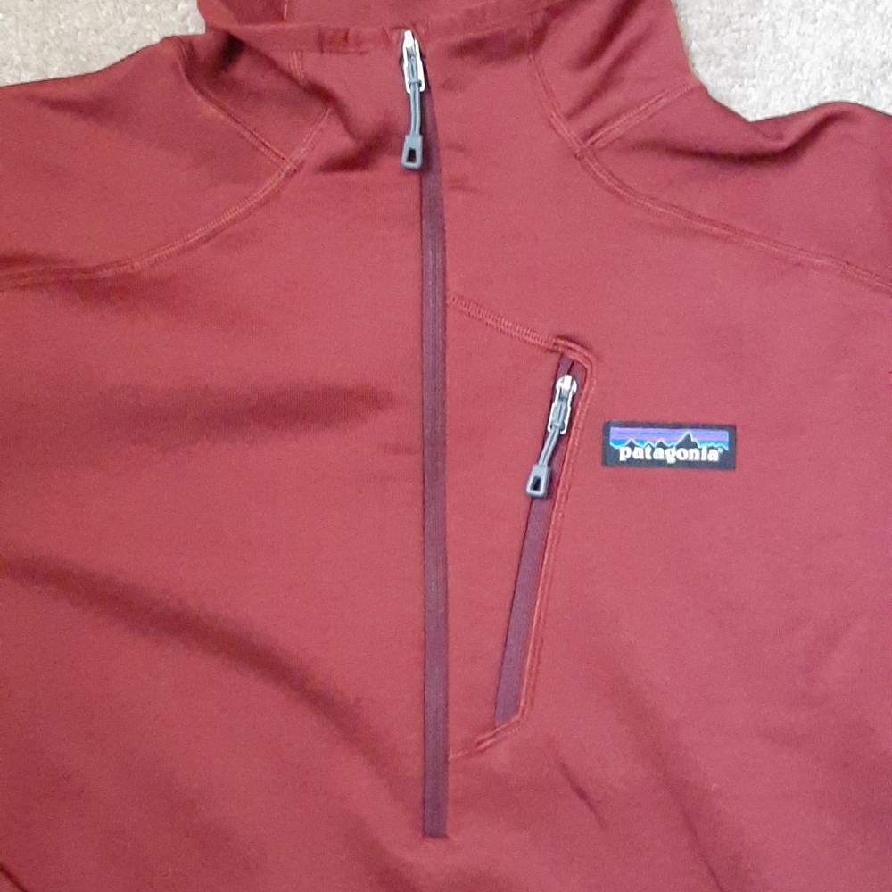 Patagonia Men's Crosstrek Fleece-Lined Top Long Sleeve Shirt S Small EUC - Picture 2 of 4